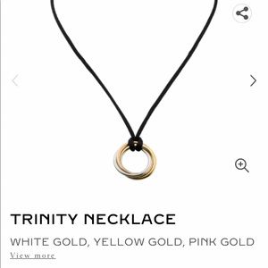Cartier Trinity Necklace, like new, with box.